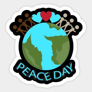 Peace Day International Event Sticker